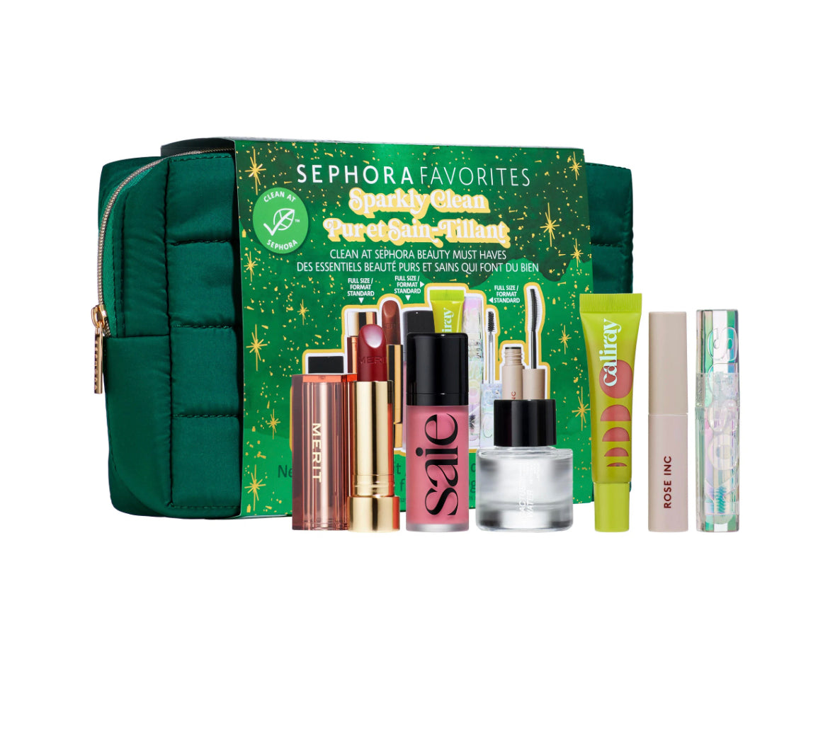 Holiday Sparkly Clean Beauty Kit Sephora Favorites