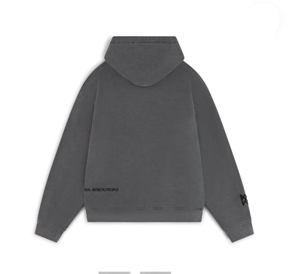 FOR THE CULTURE CRYSTAL HOODIE - CHARCOAL GREY