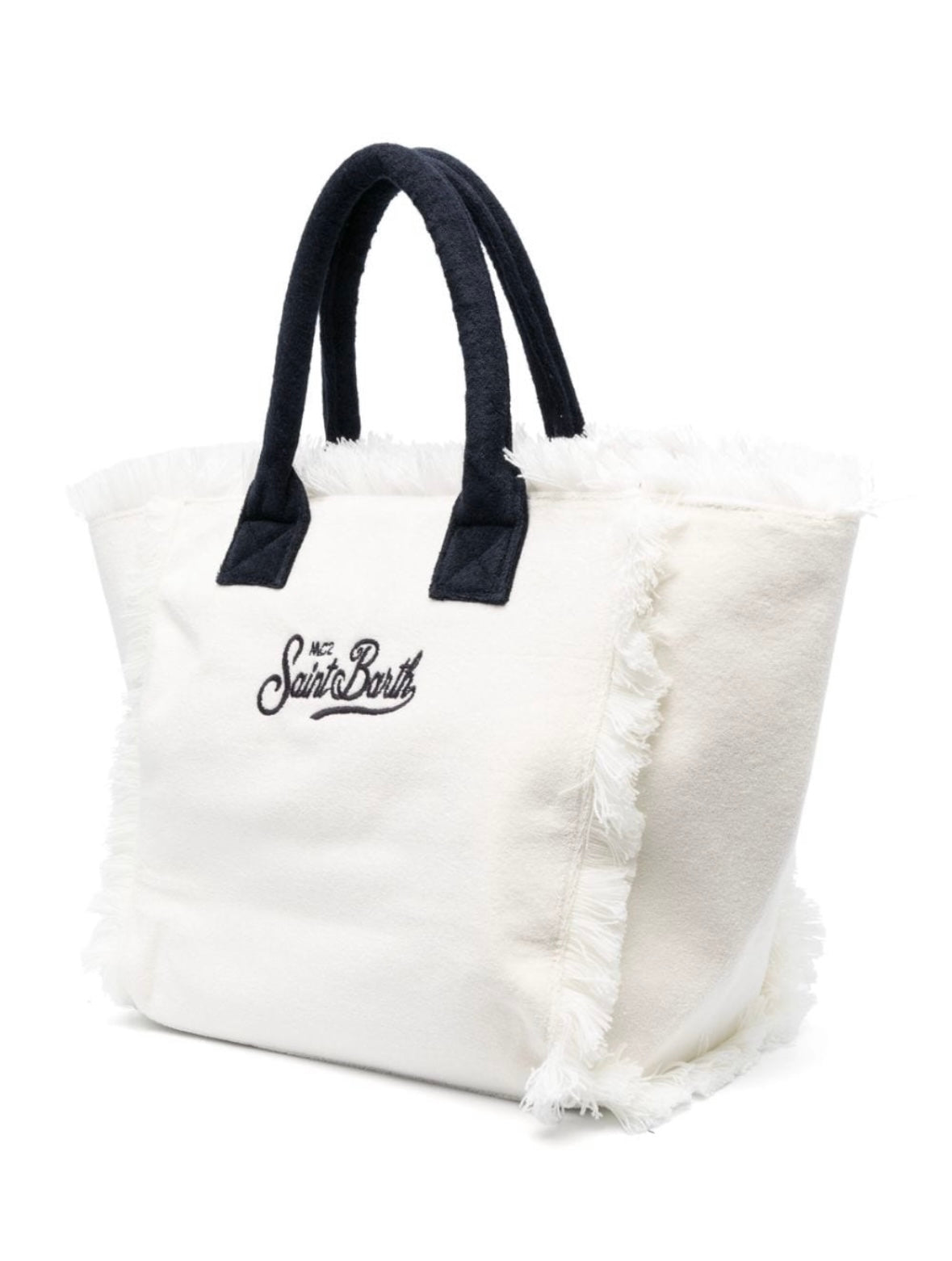 MC2 SB Terry-Cloth Beach Bag WHITE